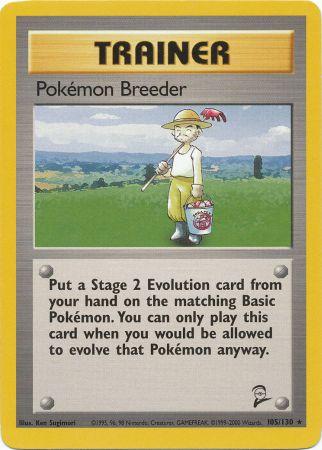 Pokemon Breeder - 105/130 - Rare available at 401 Games Canada