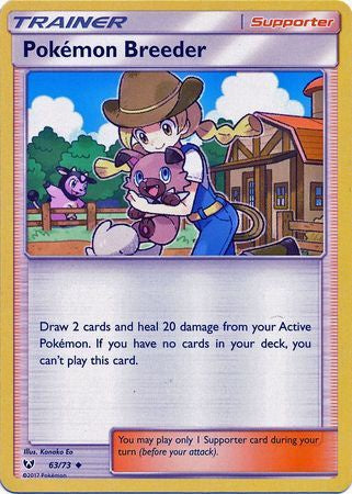 Pokemon Breeder - 63/73 - Uncommon available at 401 Games Canada