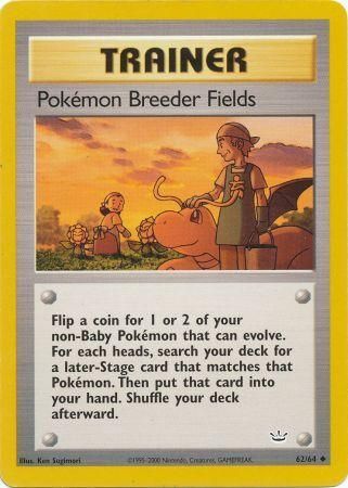 Pokemon Breeder Fields - 62/64 - Uncommon - Unlimited available at 401 Games Canada