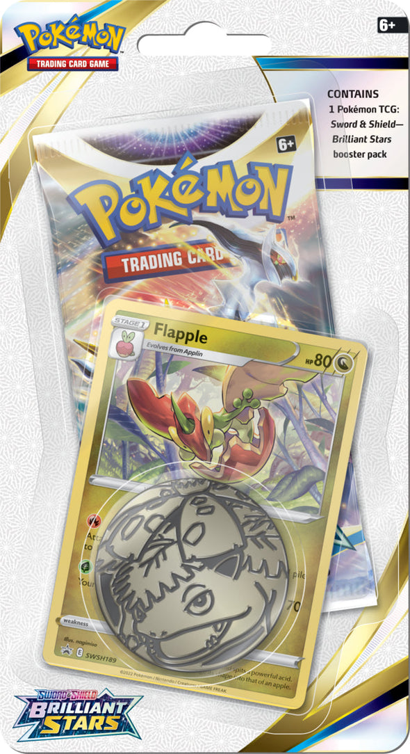 Pokemon - Brilliant Stars - Checklane Blister - Flapple available at 401 Games Canada