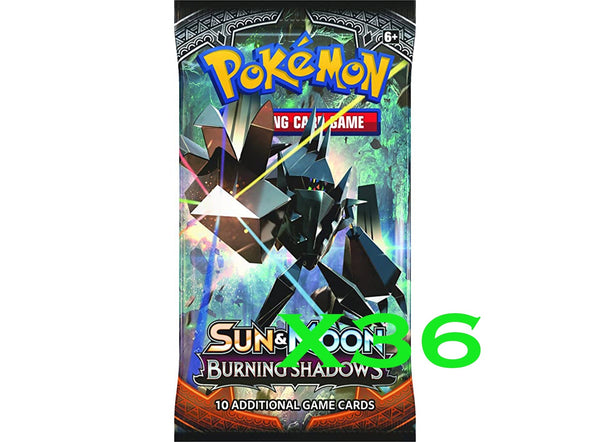 Pokemon - Burning Shadows - 36 Booster Pack Bundle available at 401 Games Canada