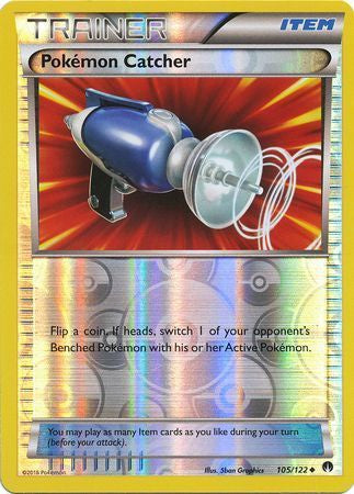 Pokemon Catcher - 105/122 - Uncommon - Reverse Holo available at 401 Games Canada