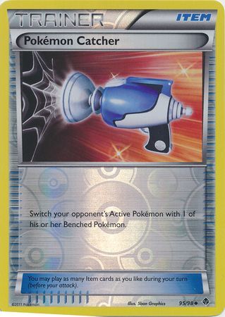 Pokemon Catcher - 95/98 - Uncommon - Reverse Holo available at 401 Games Canada