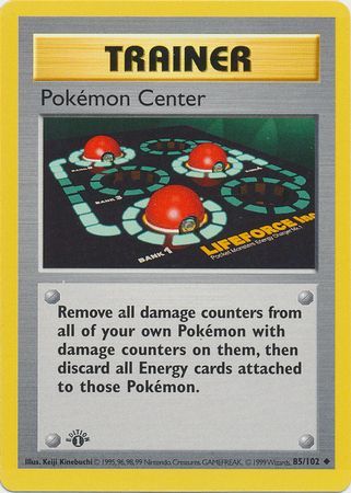 Pokemon Center - 85/102 - Uncommon - 1st Edition available at 401 Games Canada