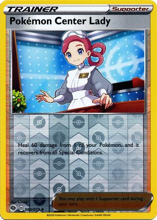 Pokemon Center Lady - 060/073 - Uncommon - Reverse Holo available at 401 Games Canada