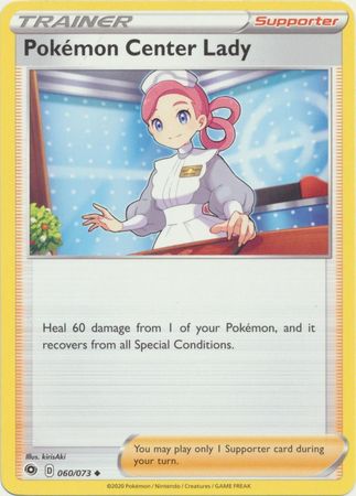 Pokemon Center Lady - 060/073 - Uncommon available at 401 Games Canada