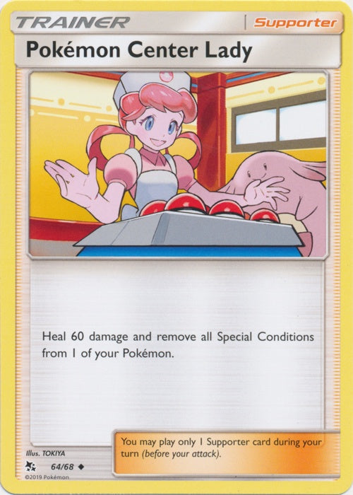 Pokemon Center Lady - 64/68 - Uncommon available at 401 Games Canada