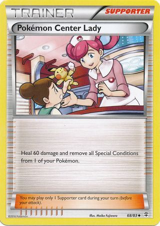 Pokemon Center Lady - 68/83 - Uncommon available at 401 Games Canada