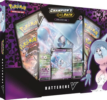 Pokemon - Champion's Path Hatterene V Collection available at 401 Games Canada