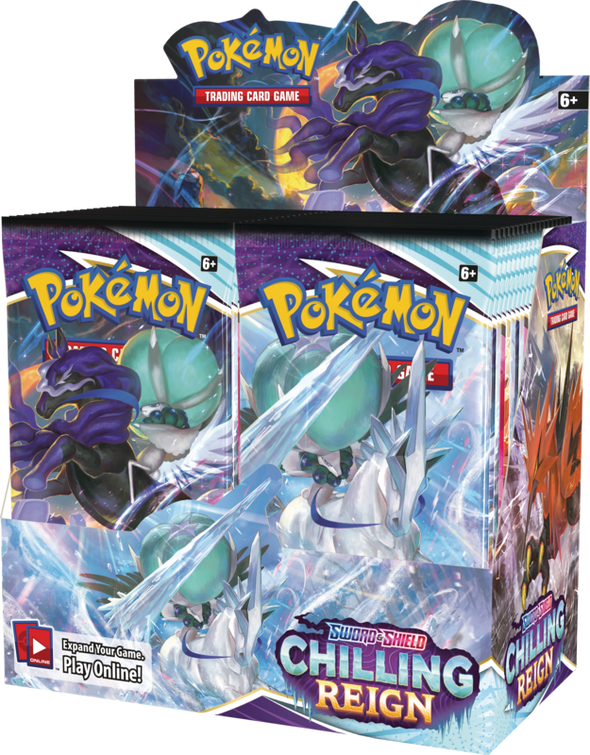 Pokemon - Chilling Reign - Booster Box available at 401 Games Canada