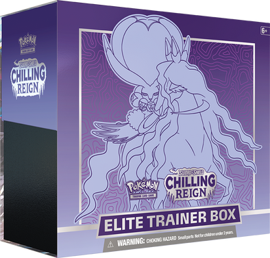 Pokemon - Chilling Reign - Elite Trainer Box - Shadow Rider Calyrex available at 401 Games Canada