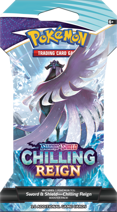 Pokemon - Chilling Reign - Sleeved Booster Pack available at 401 Games Canada