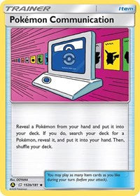 Pokemon Communication - 152b/181 - Alternate Art Non-Holo - Promo available at 401 Games Canada