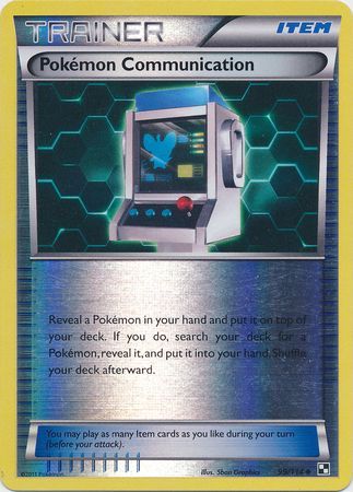 Pokemon Communication - 99/114 - Uncommon - Reverse Holo available at 401 Games Canada