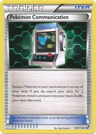 Pokemon Communication - 99/114 - Uncommon available at 401 Games Canada