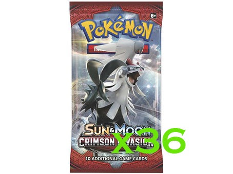 Pokemon - Crimson Invasion - 36 Booster Pack Bundle available at 401 Games Canada