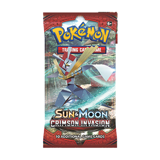 Pokemon - Crimson Invasion Booster Pack available at 401 Games Canada