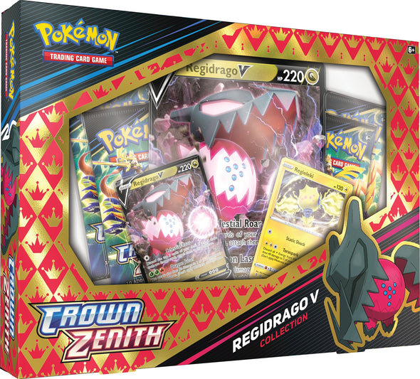 Pokemon - Crown Zenith - Collection Box - Regidrago V available at 401 Games Canada