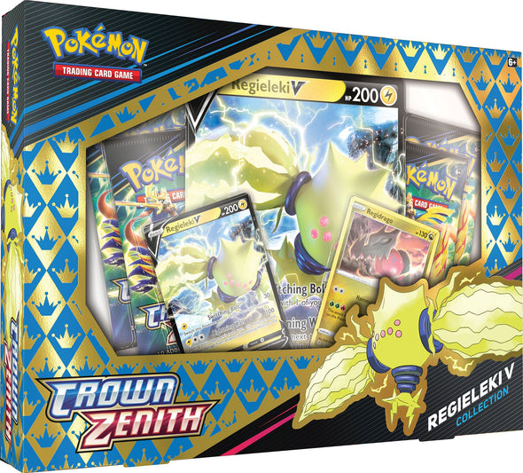 Pokemon - Crown Zenith - Collection Box - Regieleki V available at 401 Games Canada