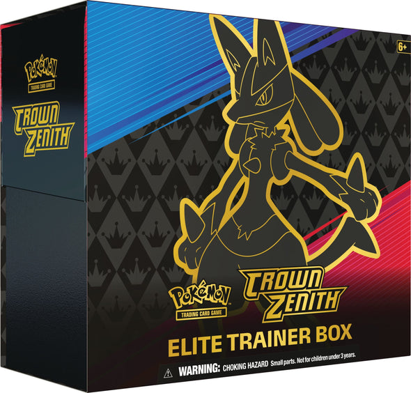 Pokemon - Crown Zenith - Elite Trainer Box available at 401 Games Canada