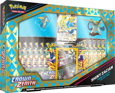 Pokemon - Crown Zenith - Premium Figure Collection - Shiny Zacian available at 401 Games Canada