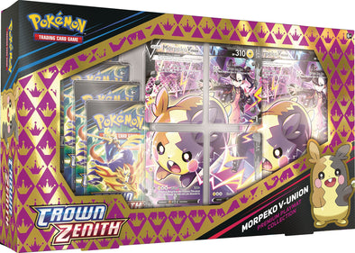 Pokemon - Crown Zenith - Premium Playmat Collection - Morpeko V-Union available at 401 Games Canada