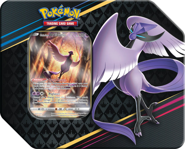 Pokemon - Crown Zenith - Tins - Galarian Articuno available at 401 Games Canada