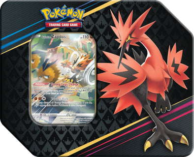 Pokemon - Crown Zenith - Tins - Galarian Zapdos available at 401 Games Canada