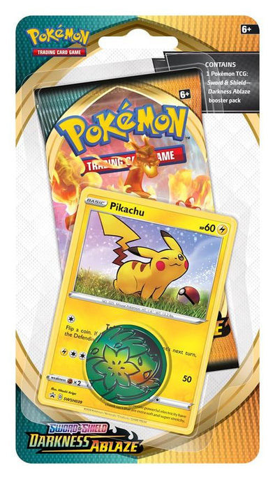 Pokemon - Darkness Ablaze - Checklane Blister - Pikachu available at 401 Games Canada