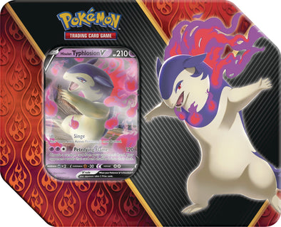 Pokemon - Divergent Power Tins - Hisuian Typhlosion V available at 401 Games Canada