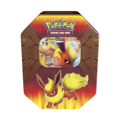 Pokemon - Elemental Power Tin - Flareon GX available at 401 Games Canada