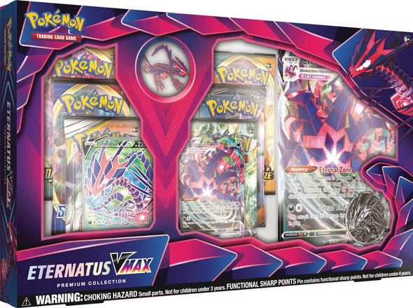 Pokemon Eternatus VMAX Premium Collection available at 401 Games Canada