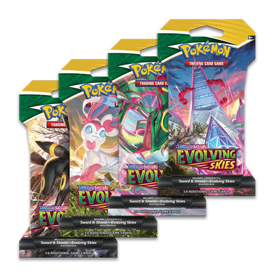 Pokemon - Evolving Skies - Sleeved Booster Pack - 24 Pack Bundle available at 401 Games Canada