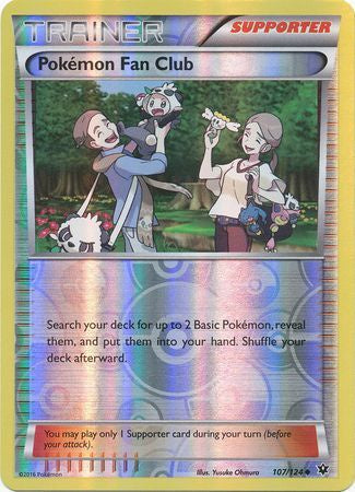 Pokemon Fan Club - 107/124 - Uncommon - Reverse Holo available at 401 Games Canada