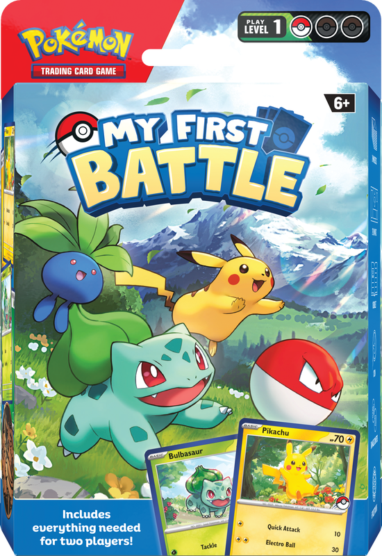 Pokemon - First Battle - Bulbasaur and Pikachu available at 401 Games Canada