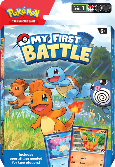 Pokemon - First Battle - Charmander and Squirtle available at 401 Games Canada