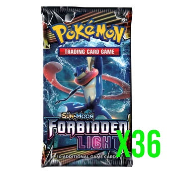 Pokemon - Forbidden Light - 36 Booster Pack Bundle available at 401 Games Canada