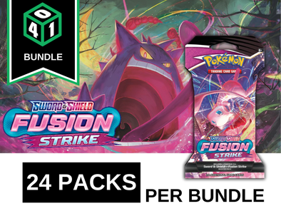 Pokemon - Fusion Strike - Sleeved Booster Pack - 24 Pack Bundle