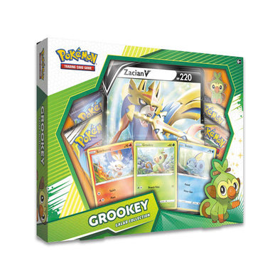 Pokemon - Galar Collection Box - Grookey - Zacian available at 401 Games Canada