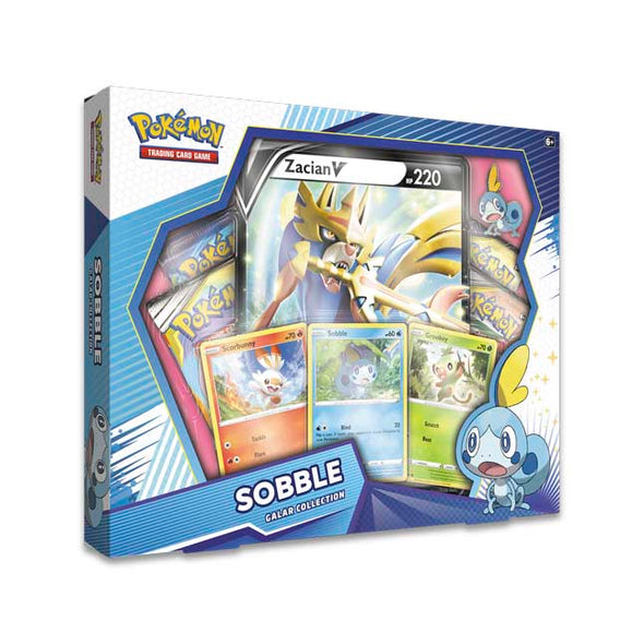 Pokemon - Galar Collection Box - Sobble - Zacian available at 401 Games Canada