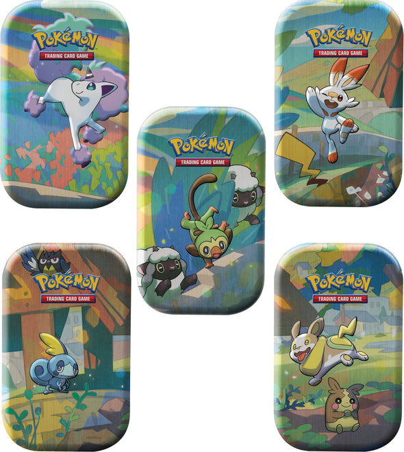 Pokemon - Galar Pals Mini Tin - Full Set available at 401 Games Canada