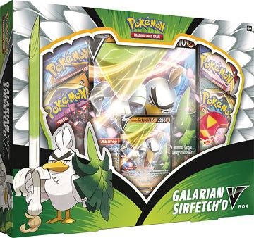 Pokemon - Galarian Sirfetch'd V Box available at 401 Games Canada