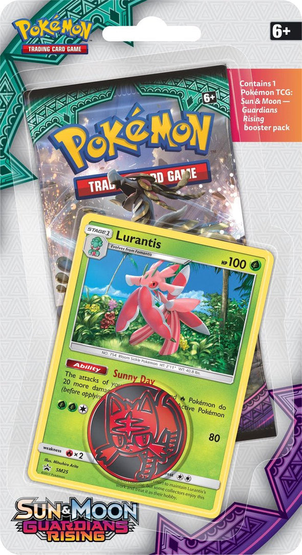 Pokemon - Guardians Rising - Checklane Blister - Lurantis Promo available at 401 Games Canada