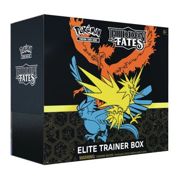 Pokemon - Hidden Fates Elite Trainer Box available at 401 Games Canada