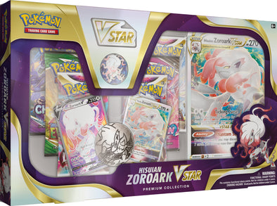 Pokemon - Hisuian Zoroark VSTAR Premium Collection available at 401 Games Canada