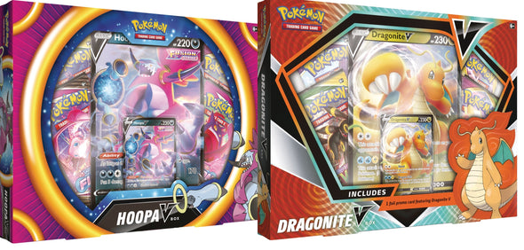 Pokemon - Hoopa V and Dragonite V Box Bundle available at 401 Games Canada