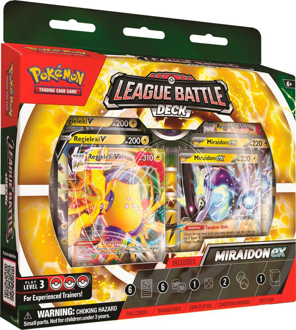 Pokemon - League Battle Deck - Miraidon ex (Pre-Order) available at 401 Games Canada