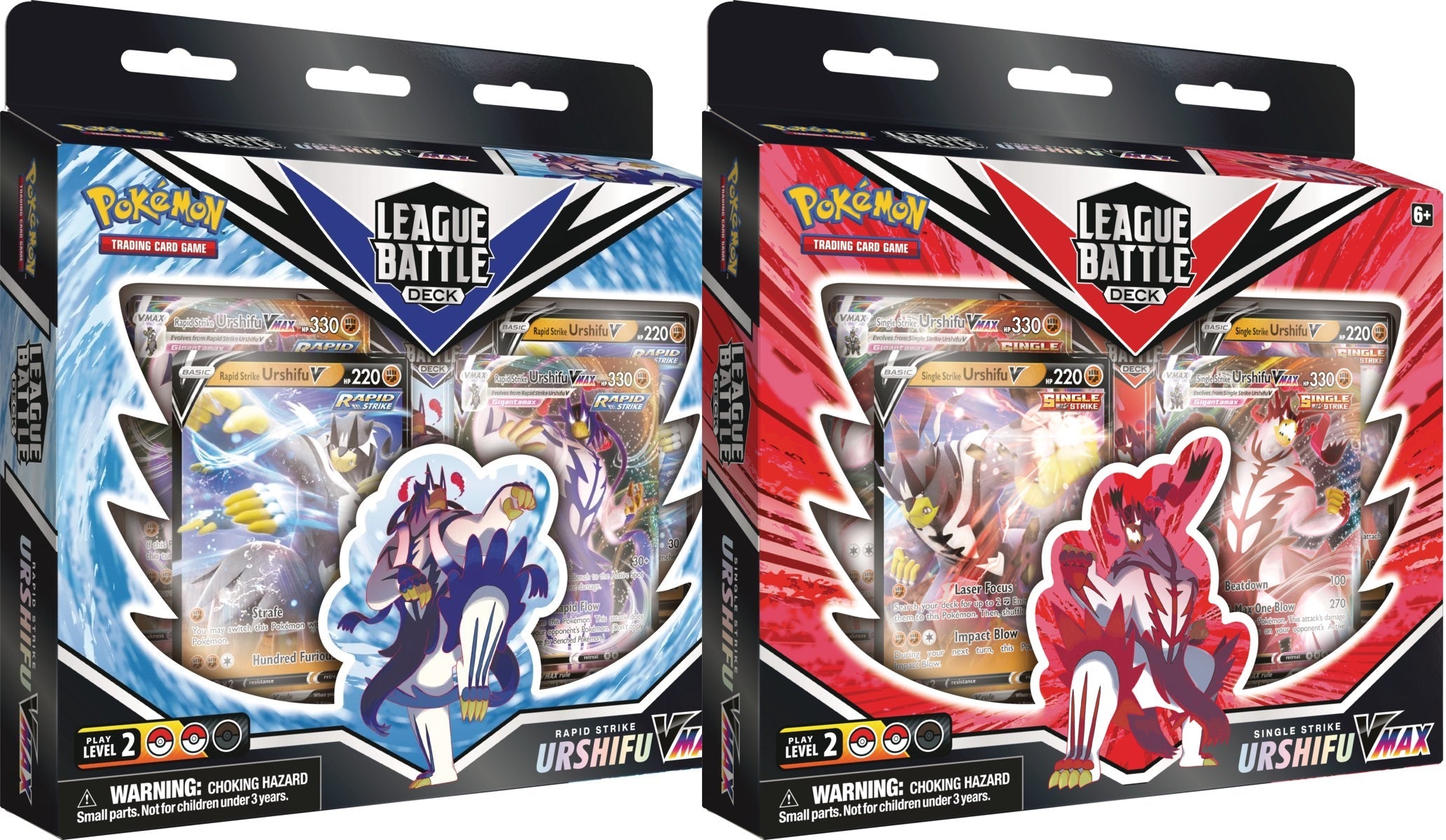401 Games Canada - Pokemon - League Battle Deck - Single and Rapid Strike Urshifu VMAX Bundle 401 Games Canada - Pokemon - League Battle Deck - Single and Rapid Strike Urshifu VMAX Bundle