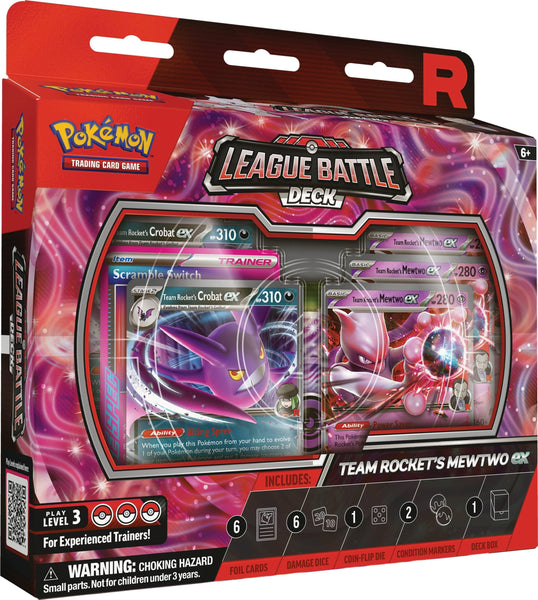 The Pokemon Company Pokemon TCG League Battle Deck: Team Rocket's Mewtwo ex