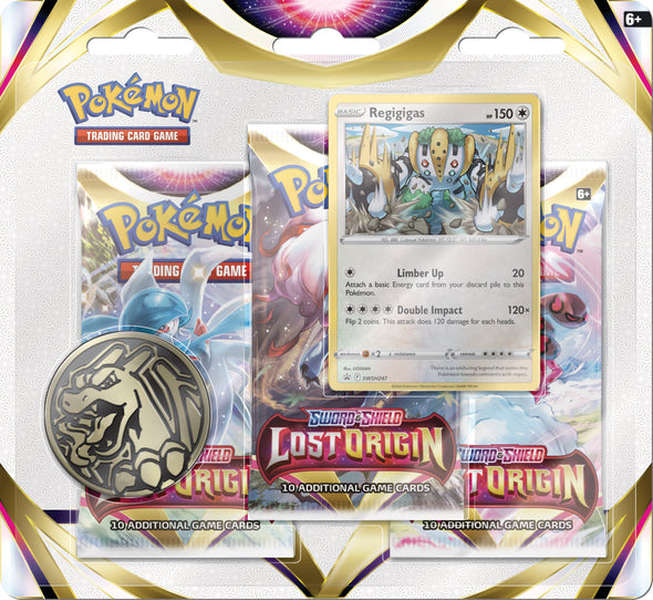 Pokemon - Lost Origin - 3 Pack Blister - Regigigas available at 401 Games Canada